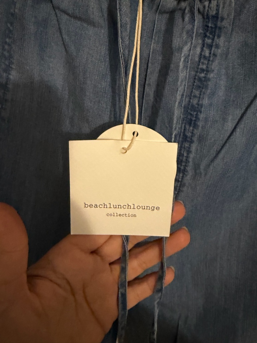 beachlunchlounge Light Blue Denim Pull-On Jeans - Picture 5 of 6